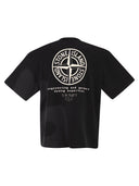 Stone Island Regular Fit T Shirt With ‘Whirlwind Type’ Print