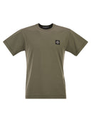 Stone Island Slim Fit T-skjorte med kompasslapp