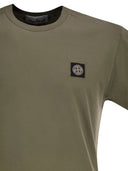 Stone Island Slim Fit T-skjorte med kompasslapp
