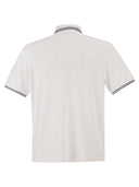 Stone Island Slim Fit Short Sleeve Polo Shirt With Compass Patch