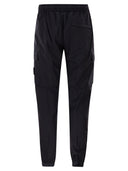 Stone Island Regular Tapered Cargo Trousers With Elasticated Waistband