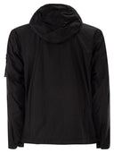 Stone Island Water Repellent And Windproof Jacket With Hood