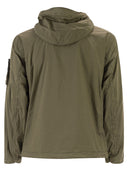 Stone Island Water Repellent And Windproof Jacket With Hood