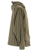 Stone Island Water Repellent And Windproof Jacket With Hood