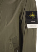 Stone Island Water Repellent And Windproof Jacket With Hood