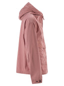Stone Island Jacket With Hood And Drip Guard