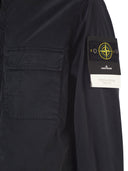 Stone Island Jacket With Hood And Drip Guard