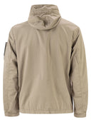 Stone Island Jacket With Hood And Drip Guard
