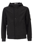 Giubbotto Stone Island Con Cappuccio E Membrana Resistente All'Acqua E Al Vento