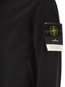 Giubbotto Stone Island Con Cappuccio E Membrana Resistente All'Acqua E Al Vento