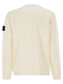 Stone Island Loose Fitting Ribbed Crew Neck Jumper