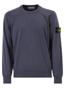 Stone Island 小翻领圆领毛衣