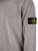Stone Island Crew Neck Jumper With Small Lapel