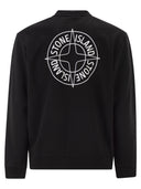 Stone Island Oversized Crew Neck Sweatshirt With “Outline Compass” Print