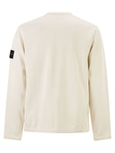 Felpa Stone Island Regular Fit Girocollo Con Bordi Elasticizzati