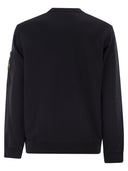 Stone Island Regular Fit Crew Neck Sweatshirt With Seasonal Pocket