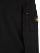 Stone Island Regular Fit Crew Neck Sweatshirt With Seasonal Pocket
