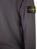 Stone Island Regular Fit Crew Neck Sweatshirt With Raglan Sleeves