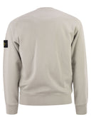Stone Island Regular Fit Crew Neck Sweatshirt With Raglan Sleeves