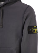 Stone Island Regular Fit Hoodie With Zip And Pockets