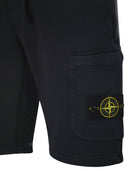 Stone Island Regular Fit Jogger Shorts With Cargo Pocket