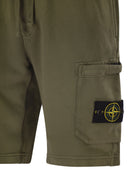 Stone Island joggingbroek met normale pasvorm en cargozak