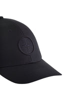 Stone Island Cap With Embroidered Compass Logo