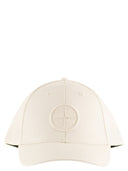 Stone Island Cap med brodert kompasslogo