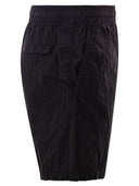 Stone Island Regular Length Swim Shorts With Pockets