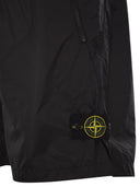 Stone Island - Bermuda en tissu technique avec ceinture réglable