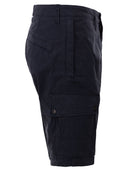 Stone Island Slim Fit Cargo Bermuda Shorts With Zip Pockets