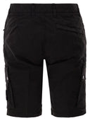 Stone Island Slim Fit Cargo Bermuda Shorts With Zip Pockets