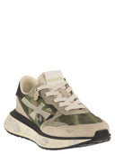 Premiata Lauryn 8185 Camouflage Fabric Trainers