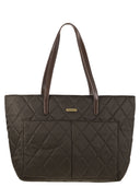 Barbour Quilted Shopping Bag