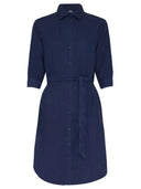 Vilebrequin Inen Shirt Dress With Belt