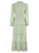 Mc2 Saint Barth Leyde Cotton Long Dress