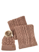 Barbour Penshaw Hat And Scarf Set