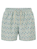 Mc2 Saint Barth Lightweight Fabric Swim Boxer Shorts With Print
