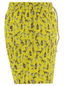 Mc2 Saint Barth Lightweight Fabric Swim Boxer Shorts With Print