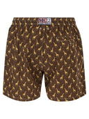Mc2 Saint Barth Lightweight Fabric Swimming Costume With Print