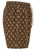 Mc2 Saint Barth Lightweight Fabric Swimming Costume With Print