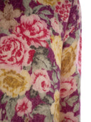 Mc2 Saint Barth Louise Cashmere Blend Jumper With Flower Print