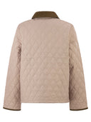 Barbour Liddesdale Quilted Short Jacket With Cord Collar