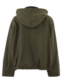 Barbour Weaver Hooded Short Jacket