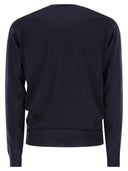 John Smedley Lundy Crew Neck Jumper In Extra Fine Merino Wool
