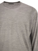 John Smedley Lundy Crew Neck Jumper In Extra Fine Merino Wool