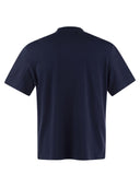 Brunello Cucinelli Cotton Jersey V Neck T Shirt