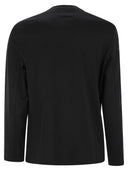 Brunello Cucinelli Crew Neck Cotton Jersey T Shirt With Long Sleeves