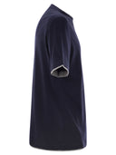 Brunello Cucinelli Slim Fit Crew Teck Camiseta en camiseta de algodón ligero