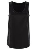 Brunello Cucinelli Stretch Silk Satin Top